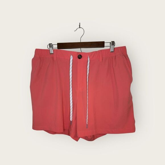 Chubbies Everywear Performance Short The New Englands Vintage Washed Coral 6” Si - Picture 3 of 10